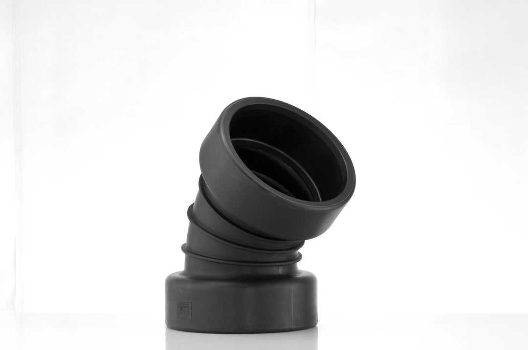 225mm 45 Degree Twin Wall Bend