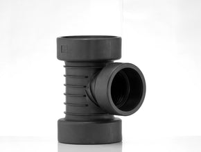 300mm to 225mm Twin Wall Reducing Tee Branch