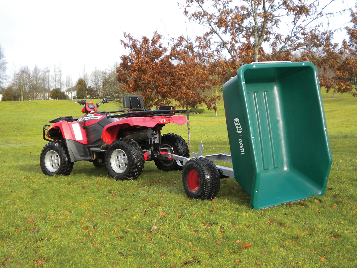 500 Litre ATV Tipping Trailer