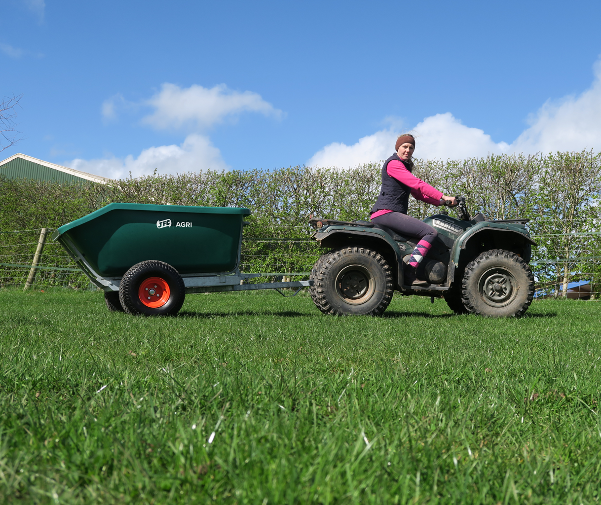 500 Litre ATV Tipping Trailer