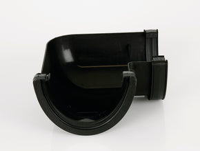 90 degree Gutter Angle - 170mm Deepstyle (Cast Iron Effect)