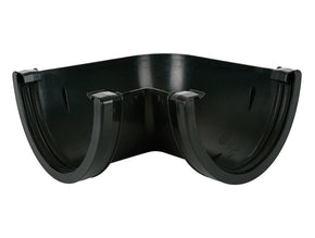 170mm 90° Black PVC Gutter Angle