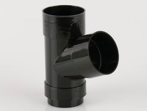 Downpipe Branch (68mm Round PVC)