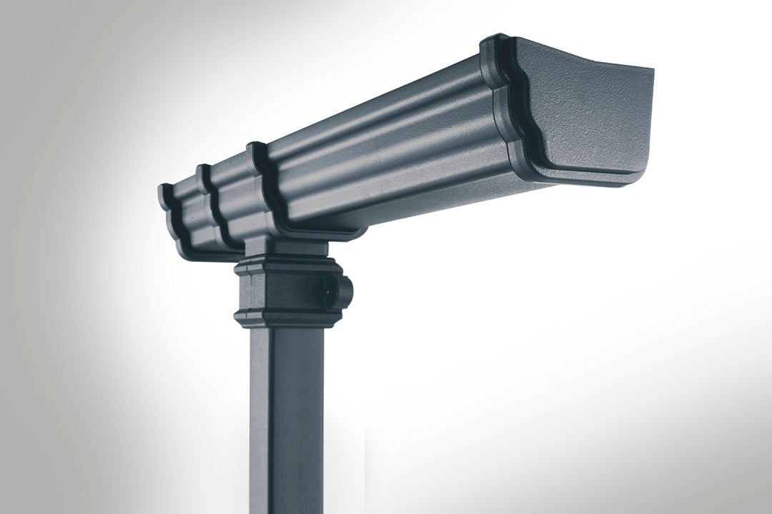 106mm Prostyle Cast Iron Effect Gutter