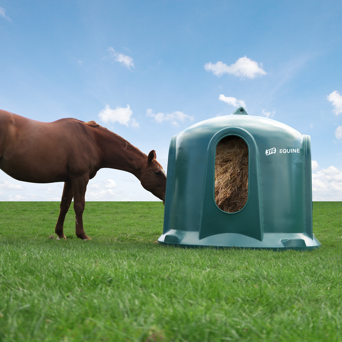 Horse Haybell (Round Bale Cover Feeder)