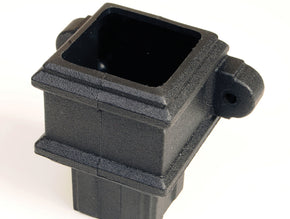 Downpipe Coupler with Lugs (65mm Cast Effect)