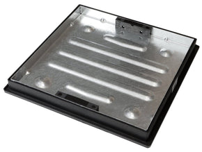 450mm Square Recessed Cover for Screed Infill